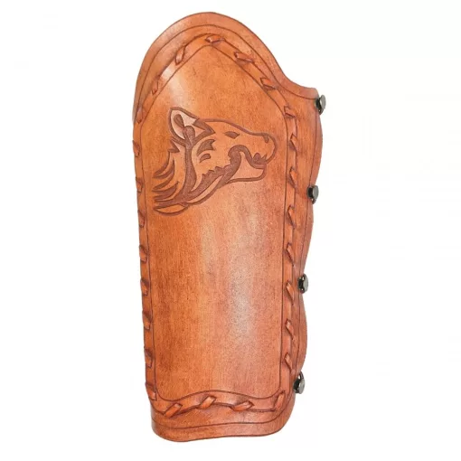 Váci - Nagy vésett alkarvédő – Farkas