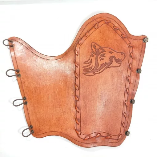 Váci - Nagy vésett alkarvédő – Farkas