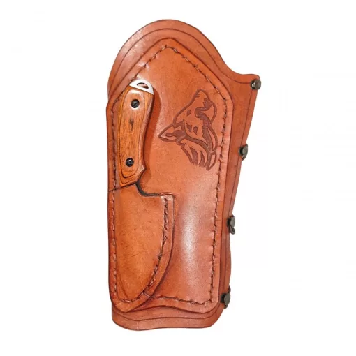 Váci - Nagy vésett alkarvédő késsel – Farkas